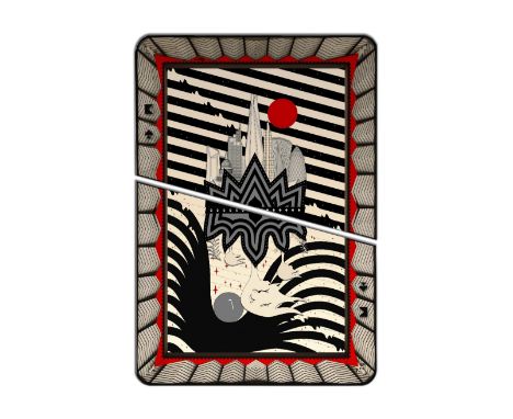 Karl Singporewala ARB RIBA (b.1983). 'King of Spades'. Sculptural artwork in relief, in two parts. Overall size 54 x 38.6cm. 