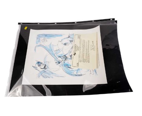 A pair of limited-edition prints “From Batman’s Scrapbook’”, after Bob Kane, individually numbered 102 from an edition of 500