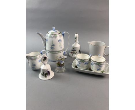 GRAFTON PART COFFEE SERVICE, with floral decoration, along with a Duchess china tea service, and other items of decorative ce
