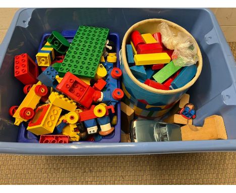 Vintage children Lego and building blocks 
