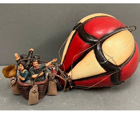 A model hot air balloon 