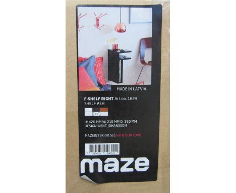 A Maze "F-Shelf Right", boxed, unused 