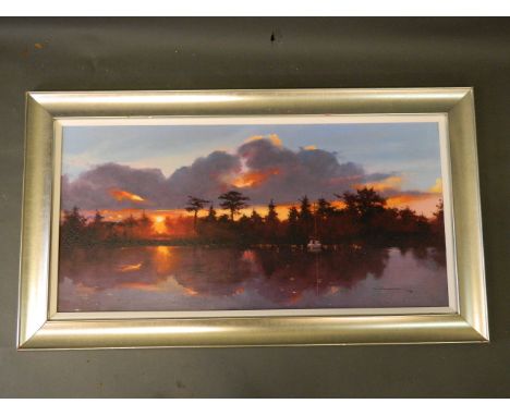 Peter Wileman, 'Twilight Vision', Limited Edition print on canvas 40/195, with hand embellishments, signed with certificate v