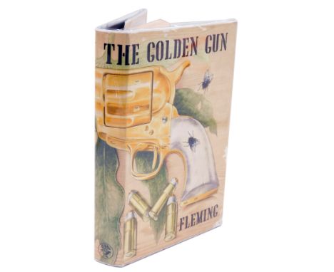 Fleming (Ian). The Man with the Golden Gun, published by Jonathan Cape, first edition 1965, green marble inside covers. 