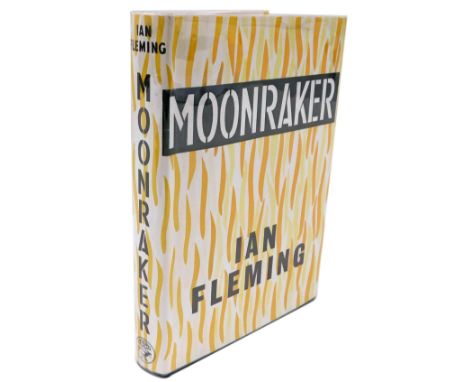 Fleming (Ian). Moonraker, published by Jonathan Cape, first edition 1955, later dust jacket.  N.B. corrected word 'shoot' on 