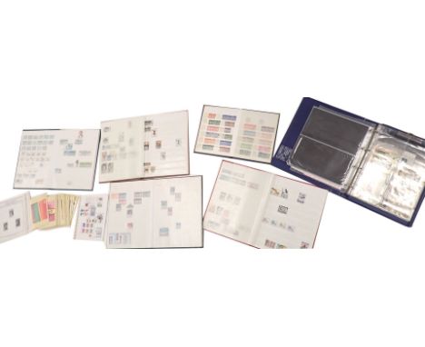 Philately. A collection of stamps and first day covers, to include 1980s tram first day covers, collectors stamps from the 70