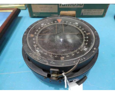 A WWII P.10 Flying Compass, Air Ministry no. 16533B