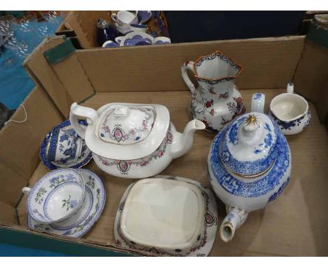 Quantity of Victorian and later Tea ware inc Royal Worcester, Derby and Mintons 