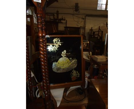 LADY FIRESCREEN