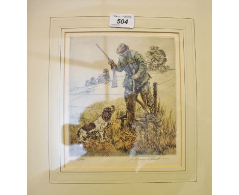AFTER HENRY WILKINSON - PRINT 'OVER THE STYLE' 66/180