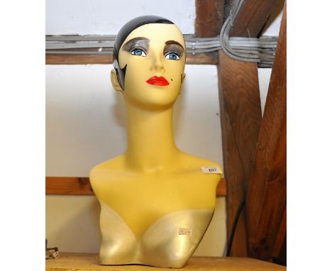MANNEQUIN HEAD,ART DECO LADY STYLE