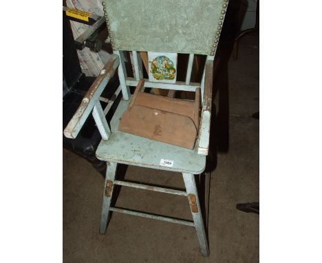 VINTAGE HIGH CHAIR (SOLD AS DISPLAY ITEM)