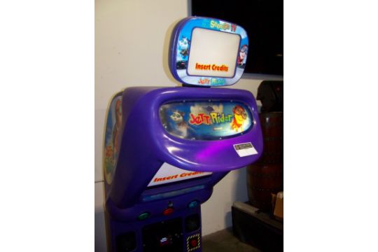 JETT RIDER ARCADE THRILL RIDE ATTRACTION TRIOTECH Item is in used ...