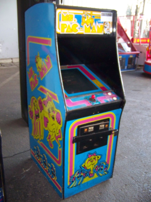 old ms pacman game midway buyer