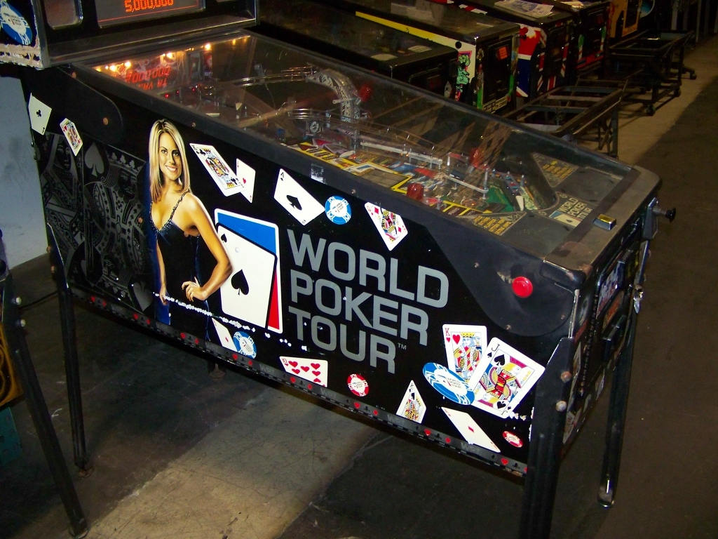 world poker tour pinball wheel