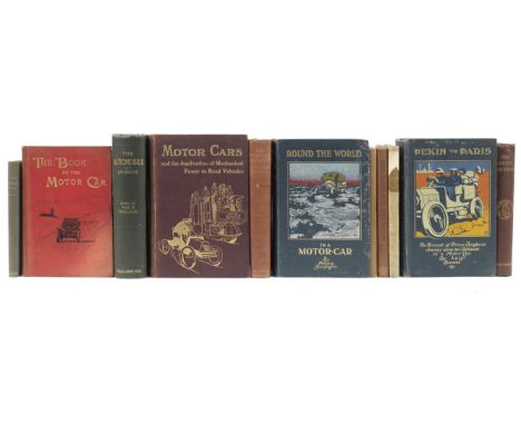 Assorted Veteran motoring books,including Rhys Jenkins: 'Motor Cars', 1902; Sloss &amp; Morris: 'The Book of the Motor Car', 