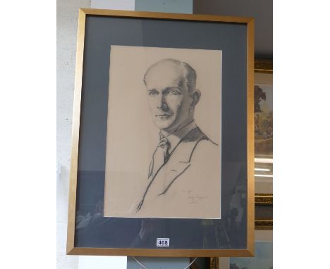 Charcoal sketch by Mario Grixoni - Approx IS: 35cm x 54cm 