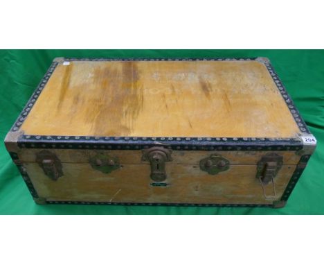 Traveling trunk by Mossman of London 