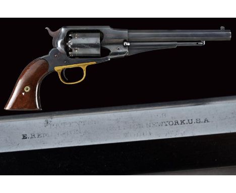 dating: Third quarter of the 19th Century provenance: USA, Rifled, octagonal, 44 cal. barrel, marked with the wording of the 