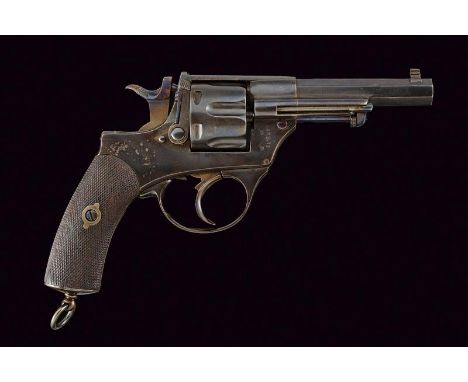 dating: 1888 - 1889 provenance: Kingdom of Italy, Rifled, octagonal, 10,4 mm cal. barrel at the nozzle, with foresight. Six-s