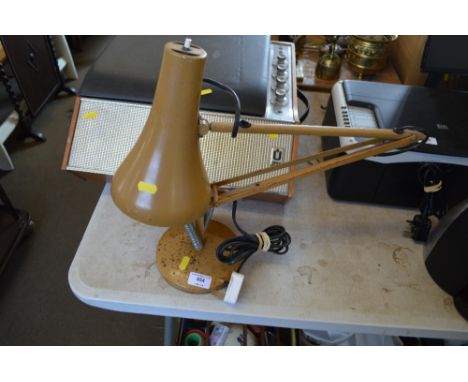 An Angle Poise style lamp