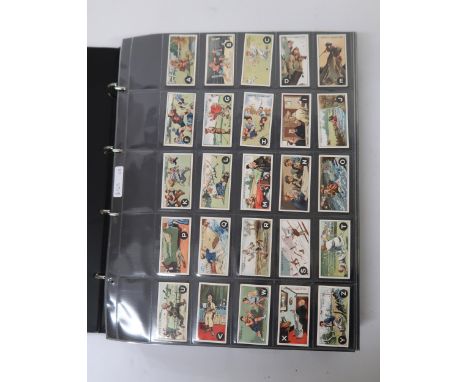 One album of Ogden's cigarette cards, including ABC of Sports and Jockeys sets etc.