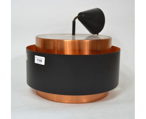 Jo Hammerborg for Fog &amp; Mourp, Denmark, circa 1960's, Saturn pendant light fitting, 30cm diameter