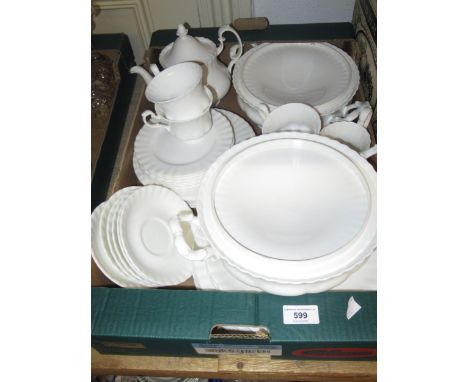 Royal Albert Reverie pattern six place dinner and tea service