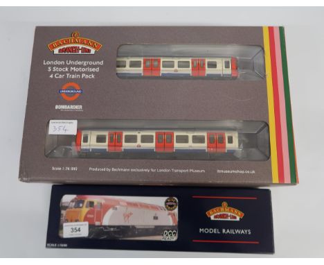 Bachmann Class 57/3 diesel 57307 ' Lady Penelope ', No. 32-760 in original box, together with a Bachmann Branch line London U