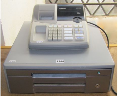 A Casio Electric shop cash register model 160 CR-B
