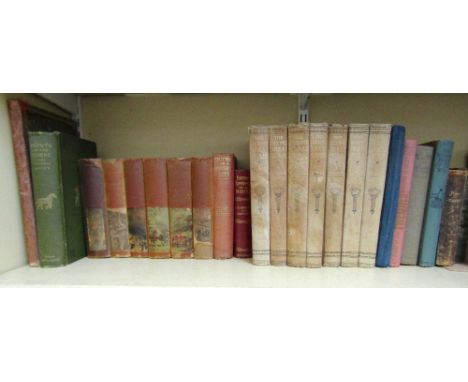 Six volumes of The Lonsdale Library, all with dust wrappers and including Hounds and Dogs, Keeper's Book, The History of Hunt