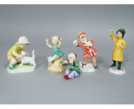 A collection of Royal Worcester figures including China, from the Countries of the World series designed by F G Doughty, Chri