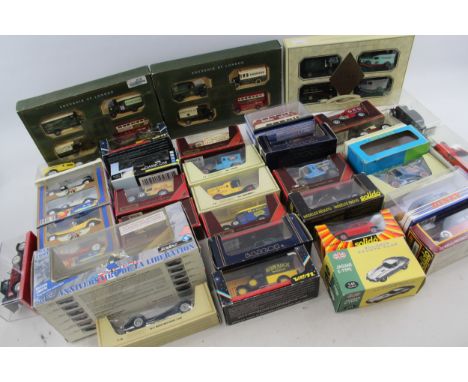 Boxed Diecast Classic Cars Inc Dinky Matchbox Solido Elicor Jaguar Etc Job Lot