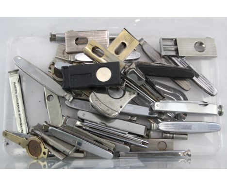 Cigar Cutter &amp; Pipe Tool Job Lot Vintage Donatus Pfeilring Solingen Reamers Etc