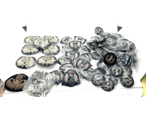 Dealers lot - Vintage Police Bullion Badges. 8 Liverpool Police, 13 Scottish Superintendent, 68 Liverpool Police Merit Award 