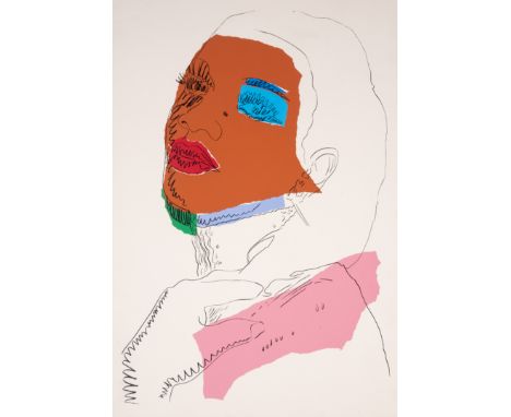 Andy Warhol (1928-1987)Ladies and Gentlemen (Feldman & Schellmann II.127) Screenprint in colours, 1975, signed and dated in p