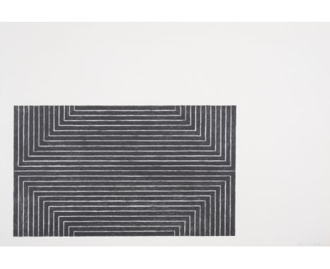 Frank Stella (1936-2024)Bethlehem's Hospital (Axsom 12)Lithograph, 1967, signed and dated in pencil, numbered from the editio