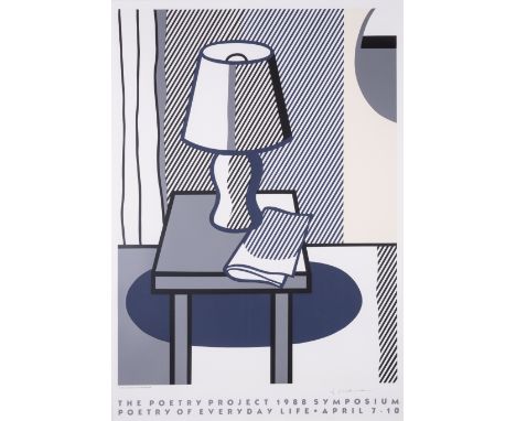 Roy Lichtenstein (1923-1997) after.The Poetry Project Symposium Poster (Corlett App. 11; Döring & Osten 50)Screenprint in col