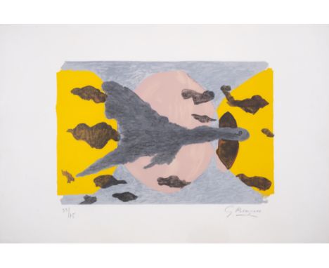 Georges Braque (1882-1963)Equinoxe (Vallier 177) Lithograph printed in colors, 1962, signed in pencil, numbered from the edit