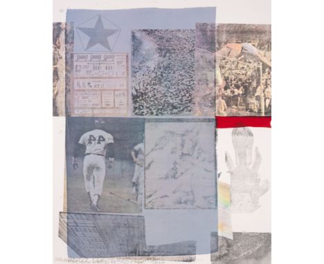 Robert Rauschenberg (1925-2008)Back Out, from Suite of Nine PrintsOffset lithograph with screenprint in colours, 1979, signed