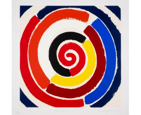 Terry Frost (1915-2003)Spring Spiral (Kemp 141)Screenprint in colours, 1995, signed, dated and inscribed ‘A/P III/XII’, an ar
