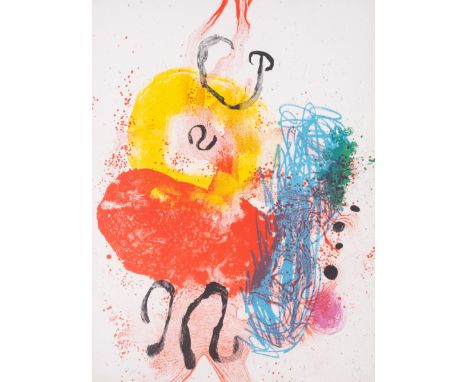 Joan Miró (1893-1983)Plate 19, from Album 19 (Mourlot 330; Cramer 70)Lithograph, 1961, signed in pencil, numbered from the ed