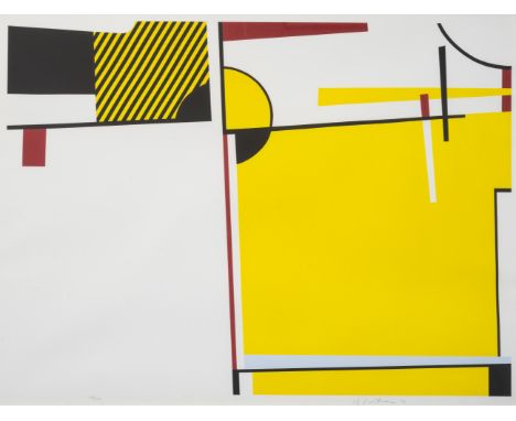 Roy Lichtenstein (1923-1997)Bull VI, from the Bull Profile Series (Corlett 121)Lithograph, screenprint and line-cut printed i