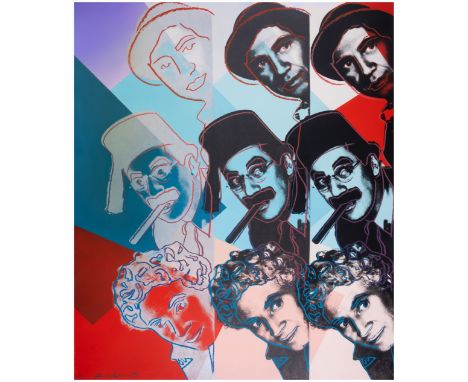 Andy Warhol (1928-1987)The Marx Brothers, from Ten Portraits of Jews of the Twentieth Century (Feldman & Schellmann II.232)Sc