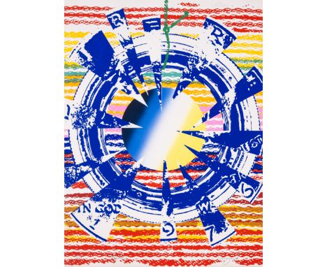 James Rosenquist (1933-2017)Miles, From America: The Third Century (Glenn 88)Screenprint in colours with pochoir, 1975, signe