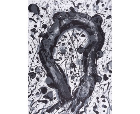 Sam Francis (1923-1994)Untitled, from Michel Waldberg: Poèmes dans le ciel (Lembark L.270) Lithograph, 1986, signed in pencil