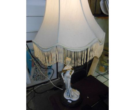 Lady Table Lamp 26 inches tall including shade 