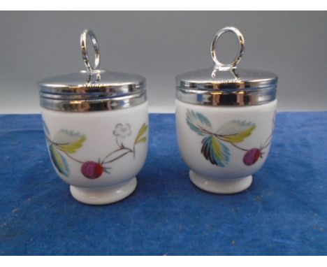 Royal Worcester egg coddlers