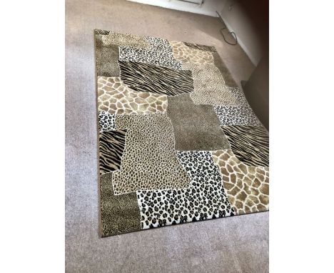 Modern Animal Print Rug