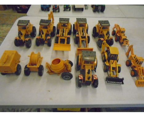 Dickies tractor models, various tractors and implements